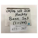 2005/06 Upper Deck ICE Hockey Complete Base Set