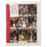 1993/94 NBA HOOPs Basketball 5th Ann. Singles