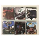 6 PS3 Games