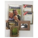 8 New Assorted Photo Frames