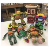 TMNT, Fisher Price & Spiderman Toys