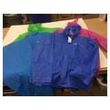 4 New Coleman Size S/M Adult Raincoats