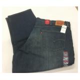 New Levis Size 48x30 Relaxed Fit Jeans