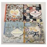 4 New Adult Colouring Books