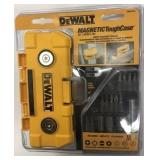 New Dewalt Magnetic Tough Case w/15 Driver Bits
