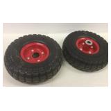 2 - 4,10x3.50-4 Hand Cart Tires
