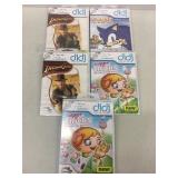 5 Sealed LeapFrog didj Gaming System Games