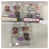 3 Littlest Pet Shop Sets - Damaged Packs