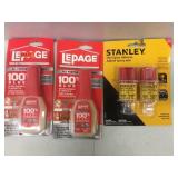 LePage Glue & Stanley Epoxy