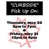 IMPORTANT! CURBSIDE Pick up days/times: