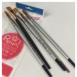 Lot of New Paint Brushes