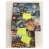 3 Open Box Lego DC & Marvel Sets - Missing Figures