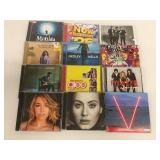 12 Assorted Music CDs