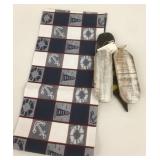 Table Runner & Handmade Wooden Bee Decor