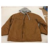 New Open Trails Button & Zip Hoodie Coat Size L