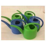 5 New 1 Liter Watering Cans
