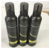 3 Cans Tresemme Extra Firm Control Mousse 297g/ea