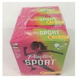 3 Boxes Playtex Sport Regular Tampons 14/Pack