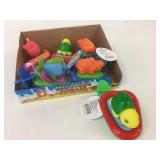 6 New Pull String Animals