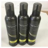 3 Cans Tresemme Extra Firm Control Mousse 297g/ea