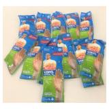 12 Packs of Mr.Clean Disposable Gloves One Size