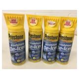 4 Prestone Windshield De-Icer 311g/ea