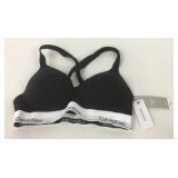 New Calvin Klein Size L Sports Bra ~ Black