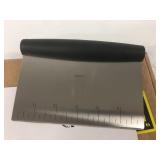 New AmazonBasics Stainless Steel Scraper/Chopper
