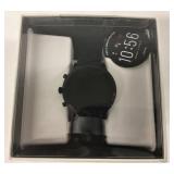 Fossil Gen 5 Smartwatch Carlyle HR Black Silicone