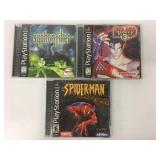 3 Black Label PS1 Games