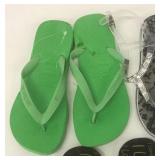 3 Pair Size 39 (7-8) Flip Flops