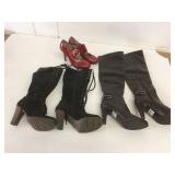 3 Pairs Size 35 Boots & Shoes *Used