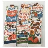 6 New Perfect Harvest 14x24" Kitchen Towels