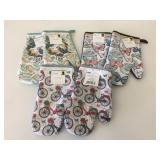 3 New Sets TrueLiving Oven Mitts