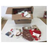 Bulk Box Lot of New Christmas Decor