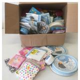 Large Bulk New Box Lot of Party Supplies