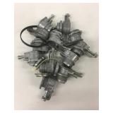 Lot ~ 12 Electrical Box Clamps