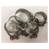 Lot of 12 O-Ring Clamps