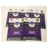 5 Packs 3M 60 Grit Sandpaper 3 Sheets/Pack