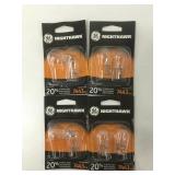 4 GE 7443 NightHawk Vehicle Lightbulbs