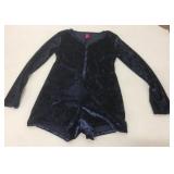 LaSenza Crushed Velvet Bodysuit ~ Size M