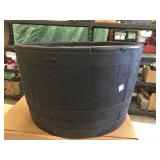 New 24" X 14.5" Tall ECO Barrel Planter
