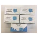 Bulk Lot of 5 New Boxes Disposable Masks
