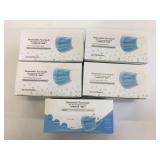 Bulk Lot of 5 New Boxes Disposable Masks