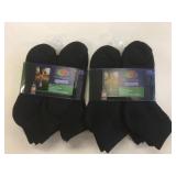 12 New Pairs FOTL Sport Ladies Ankle Socks 4-10