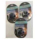 3 Ride & Run Phone Car Vent Mounts