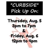 IMPORTANT! CURBSIDE Pick up days/times: