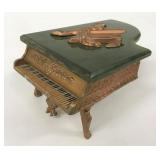 Antique Snider & Co Bakelite Musical Jewelry Box