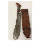 14" Blade & Wooden Machete