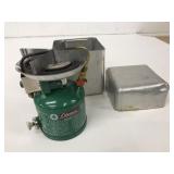 Coleman Pocket II Model 505 Camping Stove w/Case
